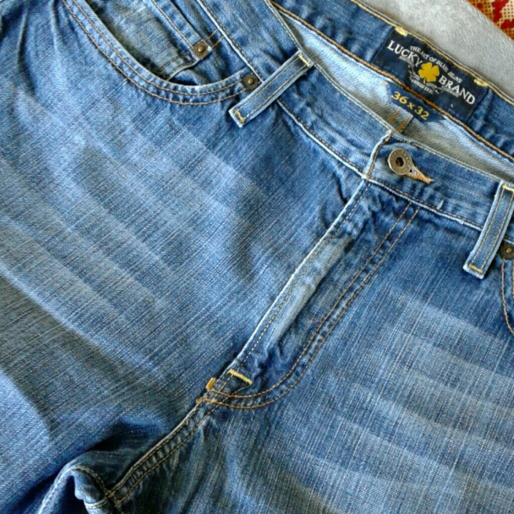 Lucky Brand Men's Blue Jeans